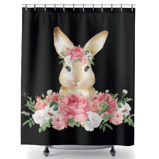 Bunny Rabbit Novelty Shower Curtains