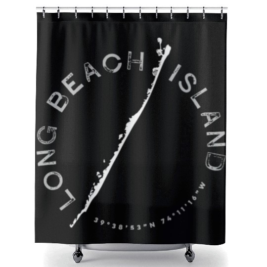 Long Beach Island Lbi Shower Curtains