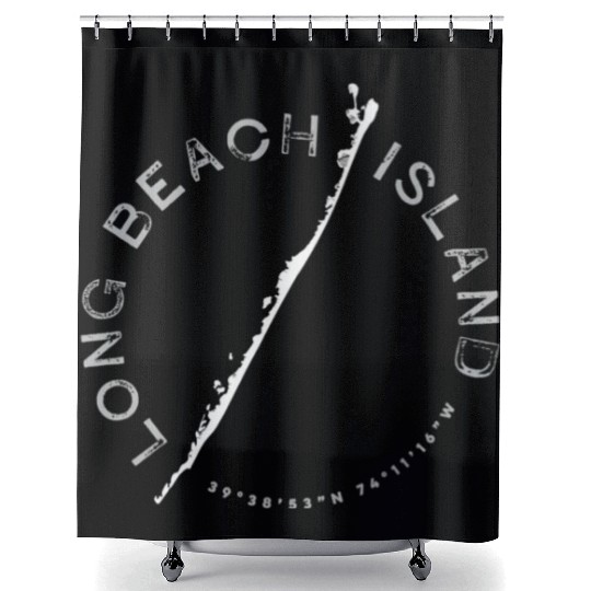 Long Beach Island Lbi Shower Curtains