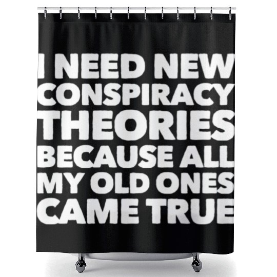 New conspiracy Shower Curtains