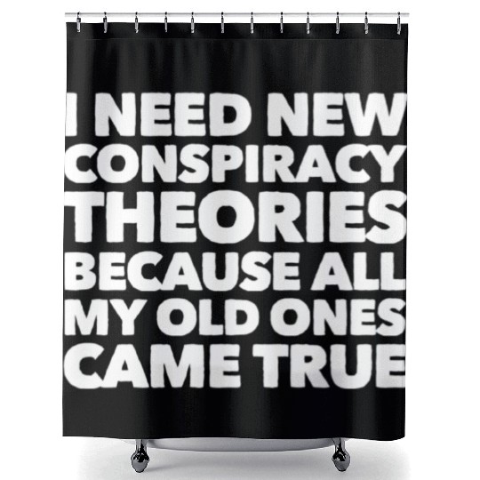 New conspiracy Shower Curtains