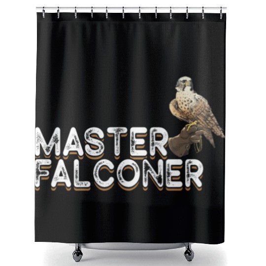 Falconry Bird Falcon Hunting Falconer Shower Curtains