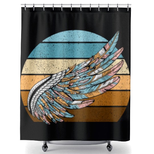 Falconry Bird Falcon Hunting Falconer Shower Curtains