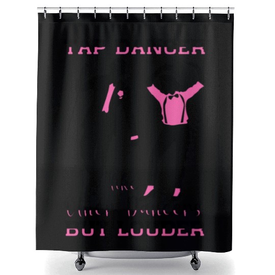 Tap Dancer Tap Dancing Shoes Tap Dance Teacher Shower Curtains