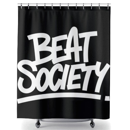 Beat Society nostalgia Shower Curtains