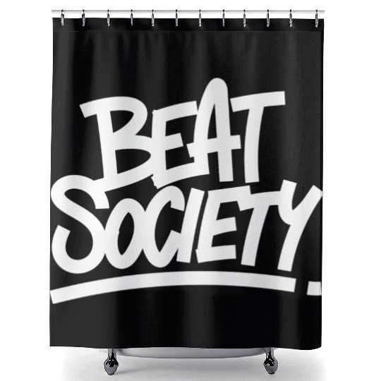 Beat Society nostalgia Shower Curtains