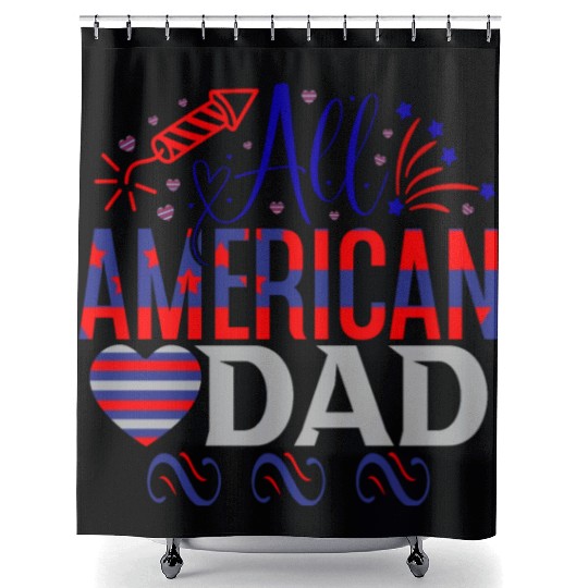 American dad Shower Curtains