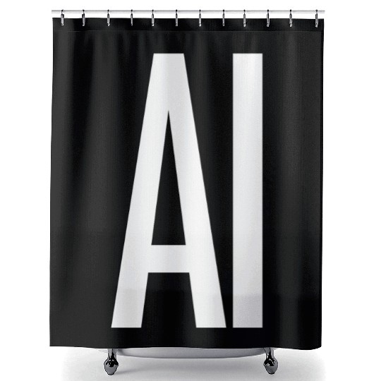 AI Artificial Intelligence Computer Science Shower Curtains