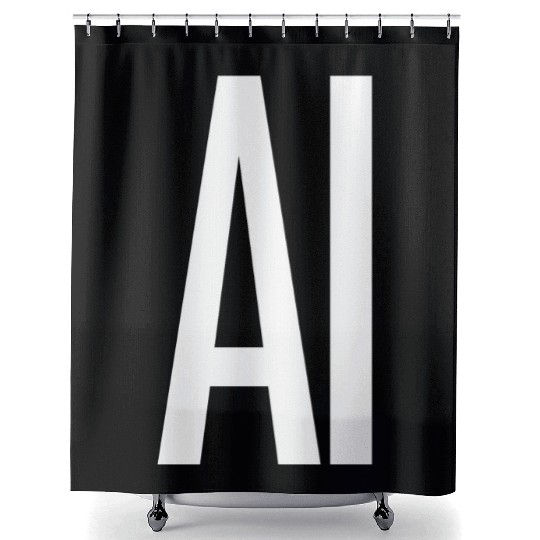AI Artificial Intelligence Computer Science Shower Curtains