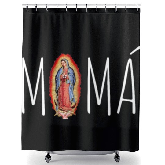Our Lady Of Guadalupe Virgin Mary Shower Curtains
