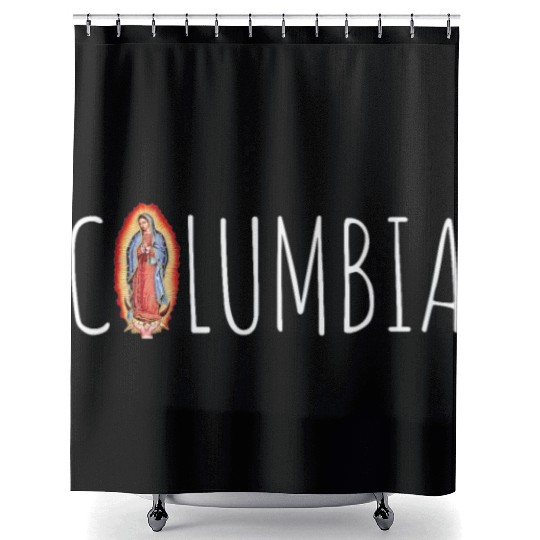 Our Lady Of Guadalupe Virgin Mary Shower Curtains
