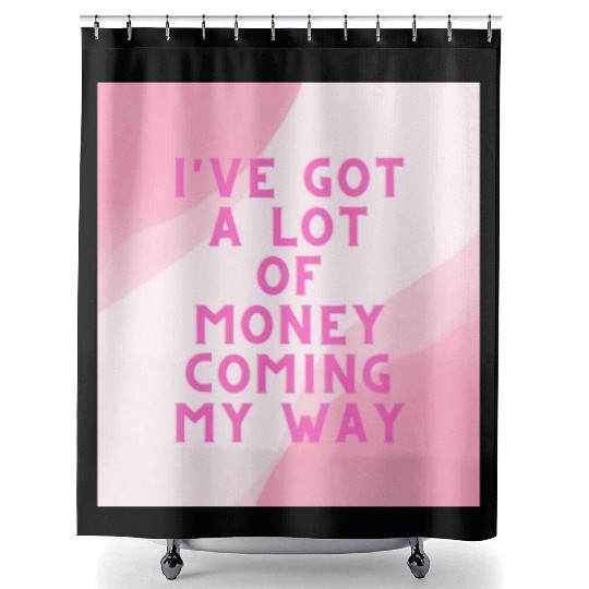 DESIGNAbundant Affirmation nature Shower Curtains