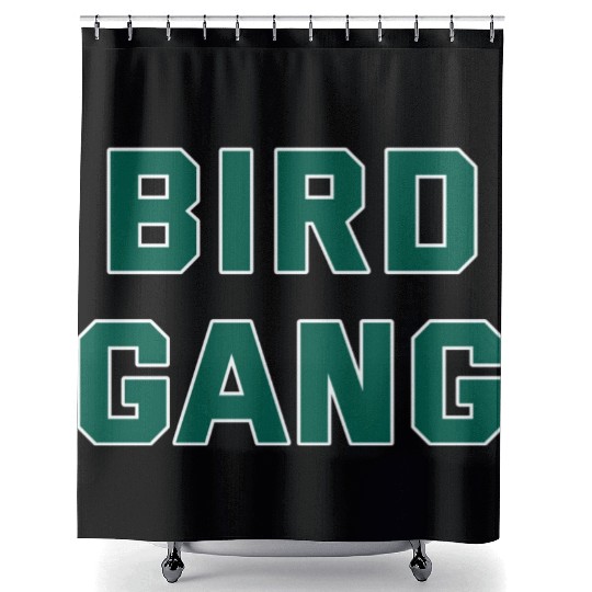 Bird Gang Shower Curtains