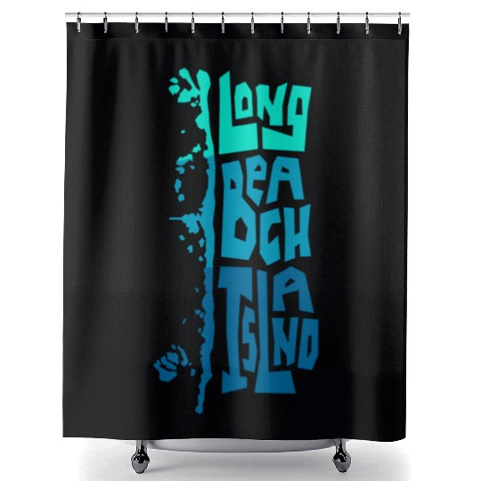 Lbi Long Beach Island Type Shower Curtains