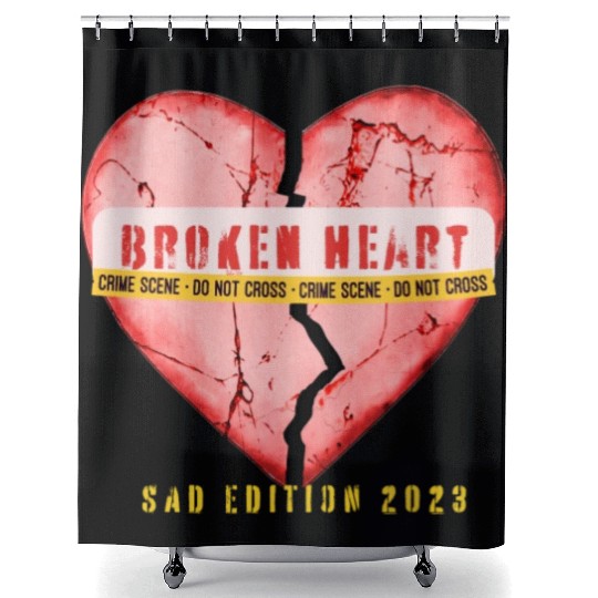 0ne design express a Sad loves-tory Shower Curtains