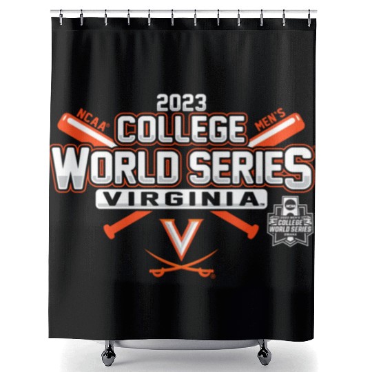 College World Series 2023 Baseball CWS Shower Curtains