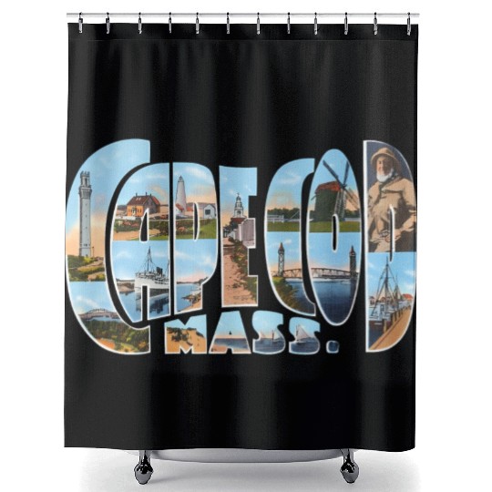 Cape Cod Massachusetts Ma Shower Curtains