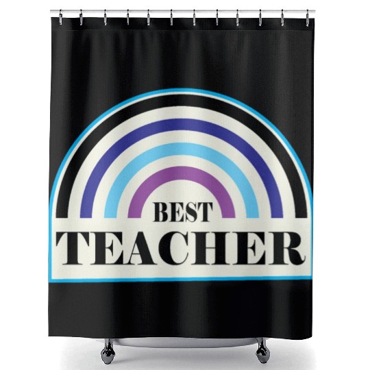 Best Teacher Design for Teacher Apreciation Gifts Shower Curtains
