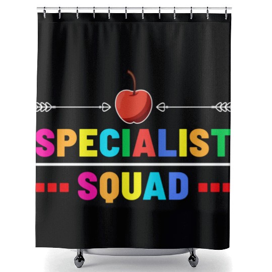 Specialist Squad Teacher Team Back To School cool Shower Curtains