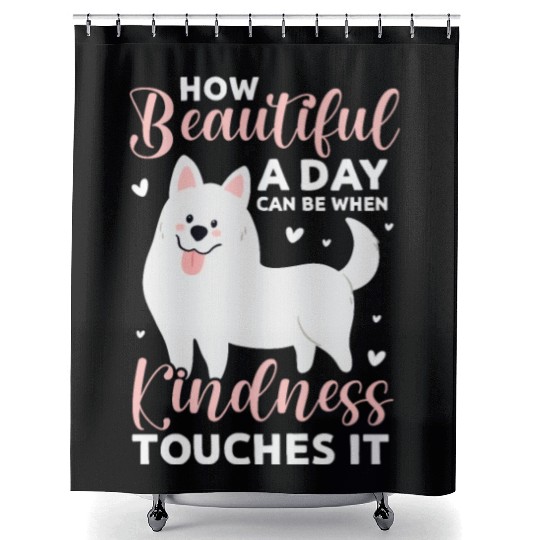How Beautiful A Day Can Be, Great Pyrenees Shower Curtains
