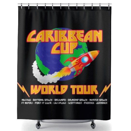 2023 World Tour Shower Curtains