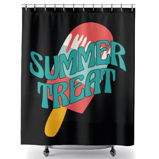 Summer Vibes Shower Curtains