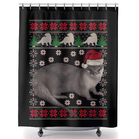 Otter Ugly Animal Shower Curtains