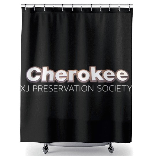 Cherokee Xj Preservation Society Shower Curtains
