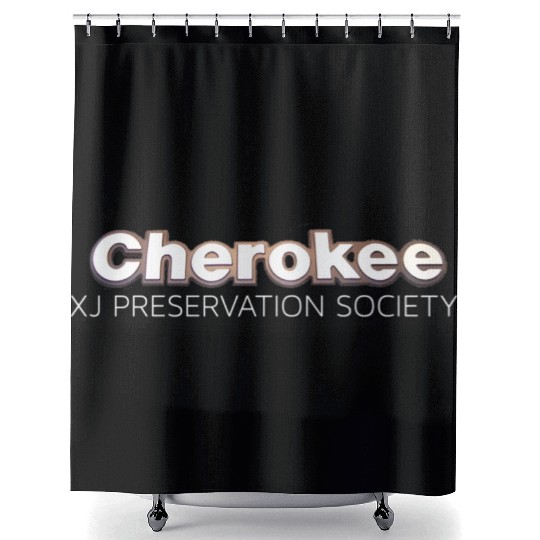 Cherokee Xj Preservation Society Shower Curtains