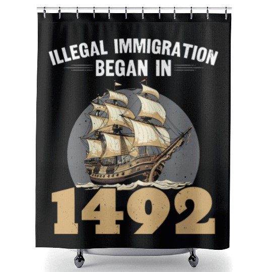 Aboriginal Indians Indigenous Native American Day Shower Curtains