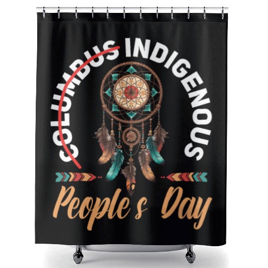 Aboriginal Indians Indigenous Native American Day Shower Curtains