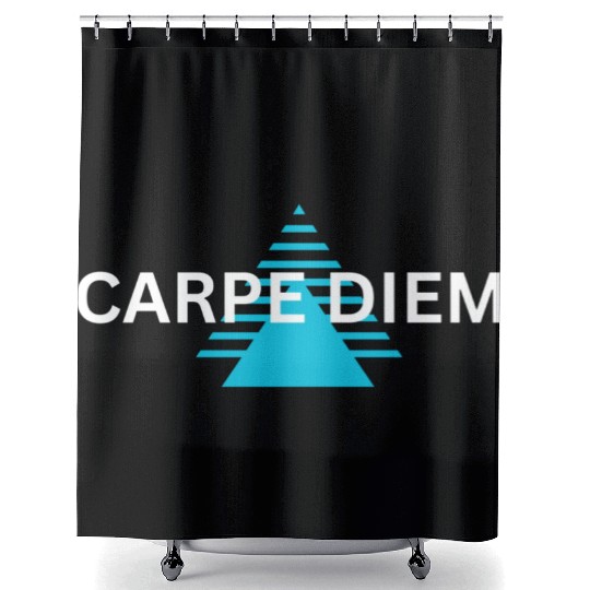 "Carpe Diem Shower Curtains: Seize the Day in Style!"