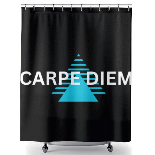 "Carpe Diem Shower Curtains: Seize the Day in Style!"