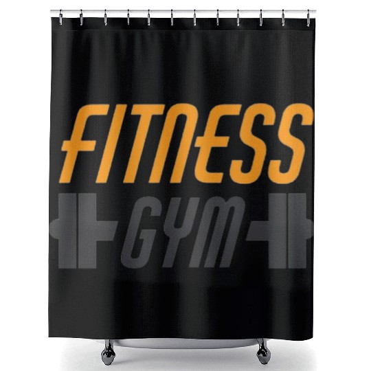 Fitness Gym Shower Curtains