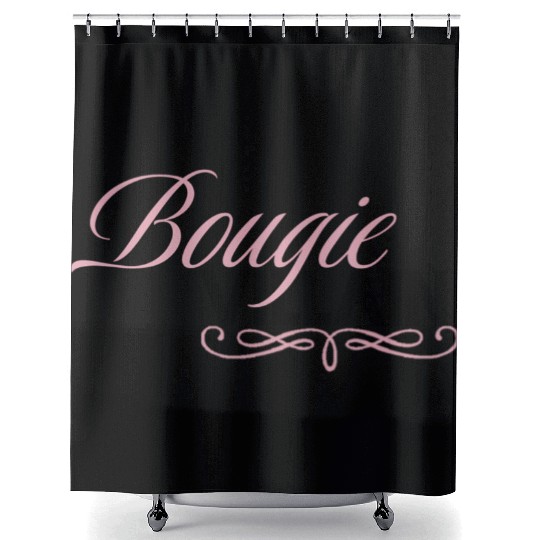 Bougie Villain Shower Curtains