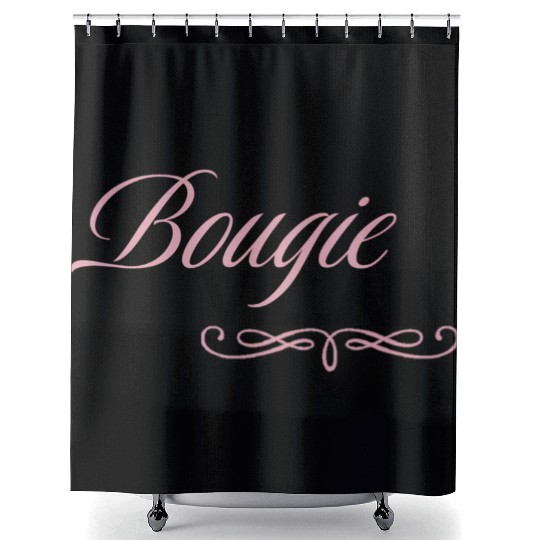 Bougie Villain Shower Curtains