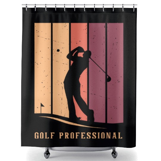 Golf Professional Shower Curtains