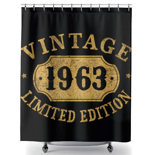 59 59Th Anniversary Best 1963 Shower Curtains
