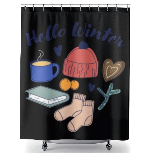Winter Wonderland Magic Shower Curtains