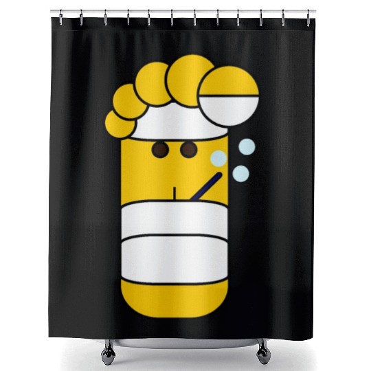 I can.. breath Shower Curtains