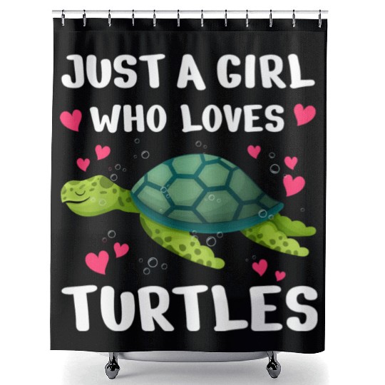 Funny Sea Turtle Turtle Lover Ocean Turtles Shower Curtains