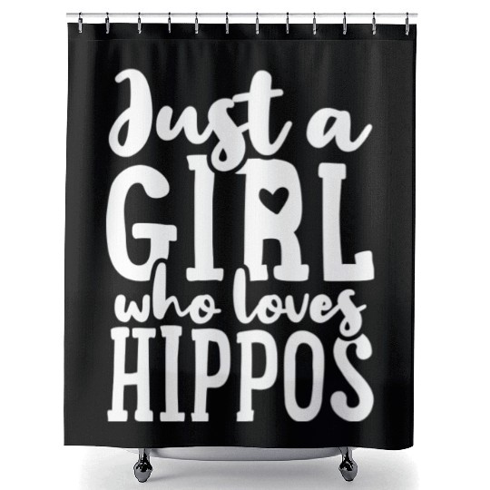 Hippos Hippopotamus Lover nostalgia Shower Curtains