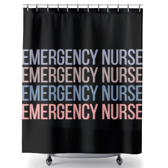 Er Nurse Emergency Room Nurse Registered Nurse Shower Curtains