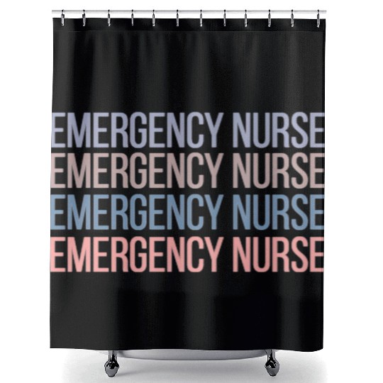 Er Nurse Emergency Room Nurse Registered Nurse Shower Curtains
