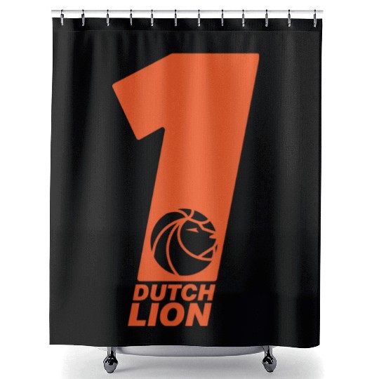 Dutch Lion nostalgia Shower Curtains