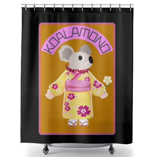 Fun Cute Koalamono (Kimono Hero) By Abby Anime(c) Shower Curtains