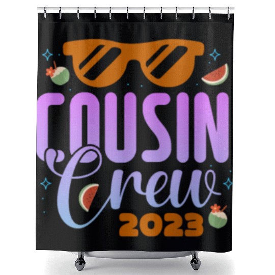 Cousin Crew 2023 Shower Curtains