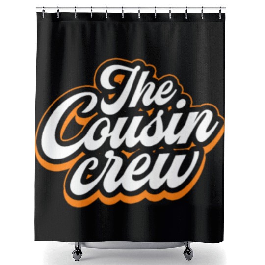 The Cousin Crew Shower Curtains