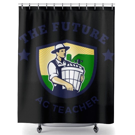 Future AG Teacher Shower Curtains