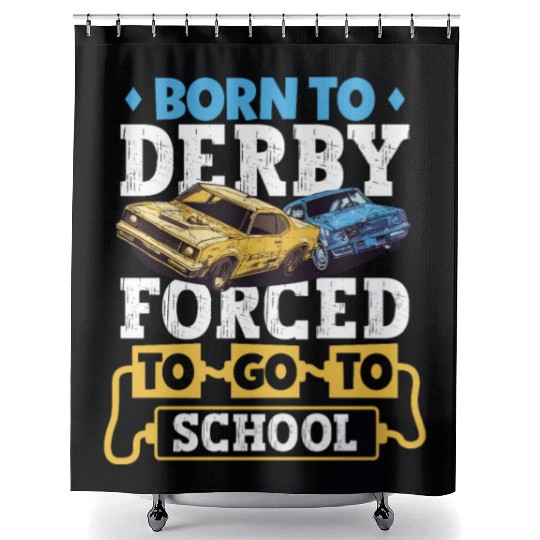 Demo Derby Demolition Derby Demolition Derby Lover Shower Curtains